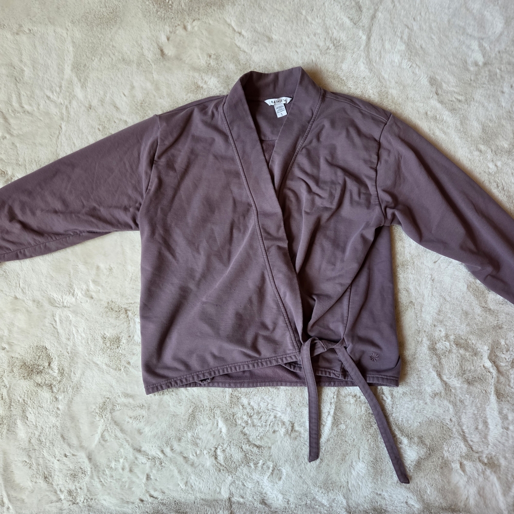 Athleta Wrap Sweater Size L